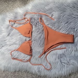 Burnt Orange Zaful Bikini